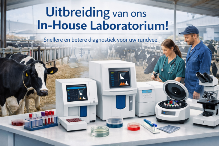 Uitbreiding van ons labo