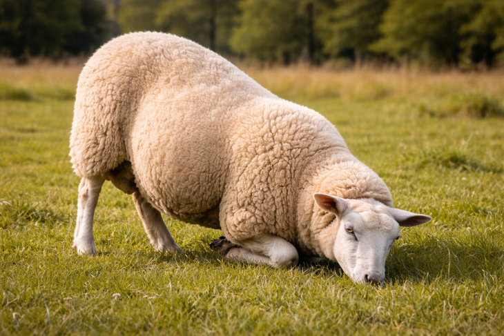 Rotkreupel bij schapen